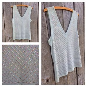 🍭THE LIMITED 🍭Vintage 90's V-Style Dazzling Tank